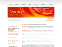 Tablet Screenshot of consultaveu.cat